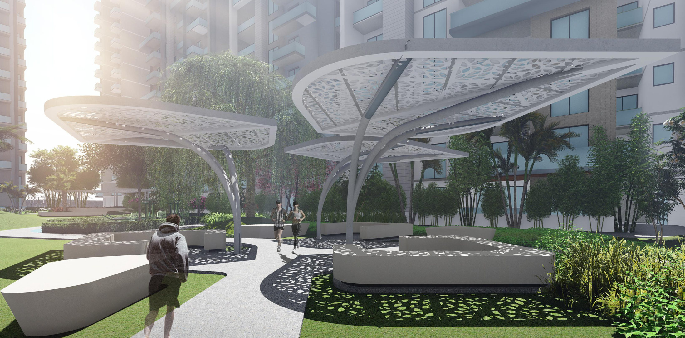 Central Sculpture Artwork